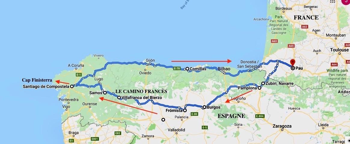 COMPOSTELLE : LE CAMINO FRANCÈS (Espagne) GROUPE ACCOMPAGNÉ AU DÉPART DE MONTRÉAL